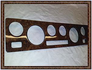 TVR veneer restoration by London Carriage Craft