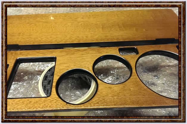 TVR veneer restoration by London Carriage Craft
